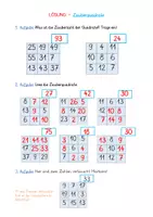 Vorschau - Arbeitsblätter - Zauberquadrate _ AB 1 - Seite 2