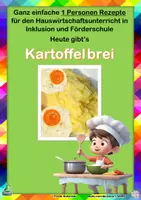 Vorschau - Arbeitsblätter - Kartoffelbrei - Deckblatt
