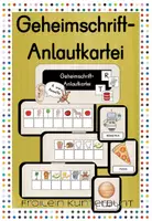 Vorschau - Spiele - Geheimschrift-Anlautkartei - Deckblatt