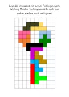 Vorschau - Spiele - Umrissbild mit Fünflingen nachlegen - Aktiver Umgang mit Pentominos - Seite 1