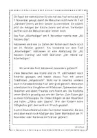 Vorschau - Arbeitsblätter - Warum feiern wir Halloween? Woher kommt das Fest? Lesetext. Sachtext mit Fragen. Sinnerfassendes Lesen, Lesen, Leseförderung, Arbeitsblätter und Stationen Klasse 2,3,4 Deutsch, Ethik, Sachunterricht - Seite 2