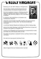 Vorschau - Stundenentwürfe - Materialpaket “ Wassily Kandinsky im Kunstunterricht “ - Seite 2
