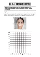 Vorschau - Arbeitsblätter - Rastervergrößerung eines Portraits (Rastermethode / Rastertechnik / Kunst 8.-9. Klasse) - Seite 3