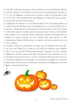 Vorschau - Stationenlernen - Leseverständnis Halloween 5. und 6. Klasse (inkl. Lösungen) - Seite 2