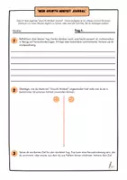 Vorschau - Arbeitsblätter - Growth Mindset - tägliches Journal - Seite 1