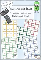 Vorschau - Spiele - Rechendomminos Division mit Rest (ZR 100) - Bundle - Deckblatt