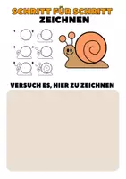 Vorschau - Mal- und Bastelvorlagen - Schritt-für-Schritt zeichnen lernen. Vorlagen - Seite 1