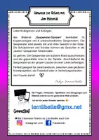 Vorschau - Mal- und Bastelvorlagen - Gespenster-Spiralen basteln zu Halloween - Seite 1