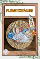 Vorschau - Mal- und Bastelvorlagen - Planetenfächer zu unserem Sonnensystem - Deckblatt