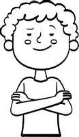 anteprima - Clipart / Immagini originali - Emozioni Degli Alunni | 32 Alunni Clipart | B&N - Pagina 3