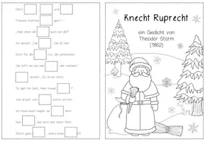 Vorschau - Arbeitsblätter - Gedicht erarbeiten: Knecht Ruprecht (Advent und Weihnachten Grundschule Deutsch, Klasse 4) - Seite 2