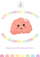 Vista previa - Hojas de trabajo - Cuaderno Estimulación Cognitiva - página 1
