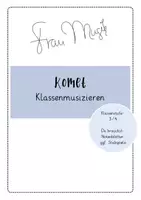 Vorschau - Arbeitsblätter - Komet (Udo Lindenberg, Apache 207) - Mitspielsatz, Noten - Deckblatt