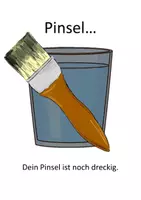 Vorschau - Merkblätter - Pinsel-wasch-straße - Seite 1