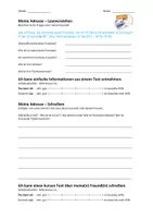 Vorschau - Arbeitsblätter - Wo ist Paula? 2 Kapitel 2 Adresse Hausaufgabe - Seite 1