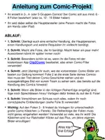 Vorschau - Stundenentwürfe - KUNST: eigener Comic in Gruppenarbeit (PowerPoint-Vorlage) - Seite 3