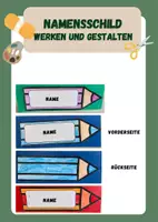 Vorschau - Arbeitsblätter - Materialpaket Werken und Gestalten, textiles Gestalten - Seite 1