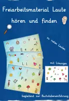 Vorschau - Spiele - Freiarbeitsmaterial - Laute hören und finden - Deckblatt