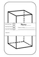 Vorschau - Mal- und Bastelvorlagen - Faltblätter geometrische Körper (Pyramide, Kugel, Kegel, Quader, Würfel ...) Merkblätter - Seite 2