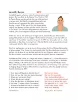 Vorschau - Text - Jennifer Lopez Biography on Famous American Actor (Englisch) - Seite 1
