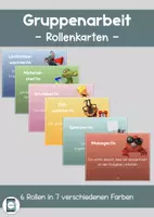 Vorschau - Bildkarten - Rollenkarten für Gruppenarbeit - Deckblatt