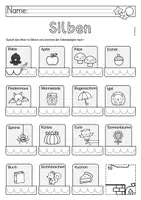 Vorschau - Arbeitsblätter - Herbstwerkstatt Klasse 1 (Übungen mit Sammelbildern) - Seite 2