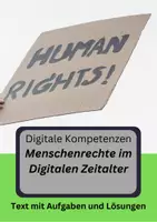 Vorschau - Stundenentwürfe - Digitale Kompetenzen: Menschenrechte im Digitalen Zeitalter - Deckblatt
