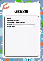 Vorschau - Stationenlernen - Mein Kompass_Magnetismus - Seite 1