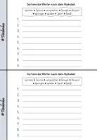 Vorschau - Arbeitsblätter - Miniheft Grundwortschatz "sp" - Seite 2