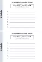 Vorschau - Arbeitsblätter - Miniheft Grundwortschatz "st" - Seite 2