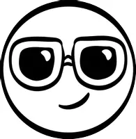 Aperçu - Cliparts/Visuels - Fiesta d'Emoji | 27 Emoji souriant | N&B - Page 1