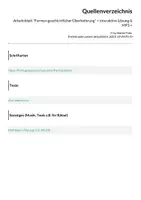 Vorschau - Arbeitsblätter - Arbeitsblatt "Formen geschichtlicher Überlieferung" + interaktive Lösung & MP3 + - Seite 1