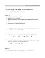 Vorschau - Test - Klassenarbeit Stöchiometrie (Klasse 10) - Seite 2