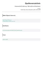 Vorschau - Klassenarbeiten - Klassenarbeit Ernährung - Nährstoffe und Nachweise - Seite 1