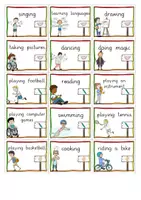 Vorschau - Spiele - Hobbies: Activity Game (Wortschatz) - Englisch - Kl. 5/6 - Seite 2