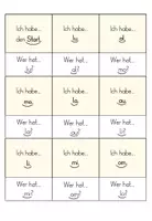 Vorschau - Spiele - Ich habe...- Wer hat..? - a, m, o, i, l & u - Seite 1