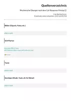 Vorschau - Arbeitsblätter - Rhythmische Übungen nach dem Call-Response-Prinzip (2) - Seite 1
