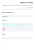 Vorschau - Arbeitsblätter - Flächenmaße umwandeln - eine Tabelle für die Schüler:innen mit Ankermaßen - Seite 1