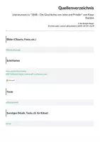 Vorschau - Arbeitsblätter - Literaturtest zu "1848 – Die Geschichte von Jette und Frieder" von Klaus Kordon - Seite 1