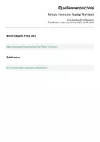 Vorschau - Arbeitsblätter - Animals - Materialpaket - Seite 1