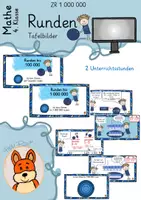 Vorschau - Unterrichtsreihen - Mathe Klasse 4 - Wiederholung und Zahlenraumerweiterungen bis 1 Million - Seite 1