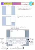Vorschau - Arbeitsblätter - Book Creator App Anleitung Lerntheke - Seite 3