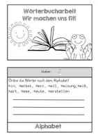 Vorschau - Arbeitsblätter - Wörterbucharbeit - Flipbook 4. Klasse - Seite 2