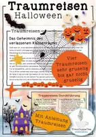 Vorschau - Poster - Halloween Traumreisen / Fantasiereisen (versch. Gruselstufen) FrauCuppaTea - Deckblatt