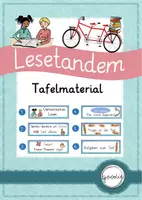 Vorschau - Merkblätter - Tafelmaterial Lesetandem - Deckblatt