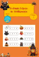 Vorschau - Arbeitsblätter - Anlaute hören an Halloween - Deckblatt