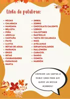 Vista previa - Juegos / Gamificación - OTOÑO "Juego de vocabulario" Símbolo común - página 2