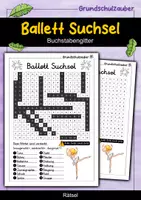 Vorschau - Spiele - Ballett Suchsel - Buchstabengitter - Deckblatt