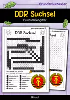 Vorschau - Spiele - DDR Suchsel - Buchstabengitter - Deckblatt