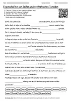 Vorschau - Arbeitsblätter - Arbeitsblatt "Eigenschaften von Seifen und synthetischen Tensiden" + interaktive Lösung & MP3 + Mindmap + Infografik - Deckblatt